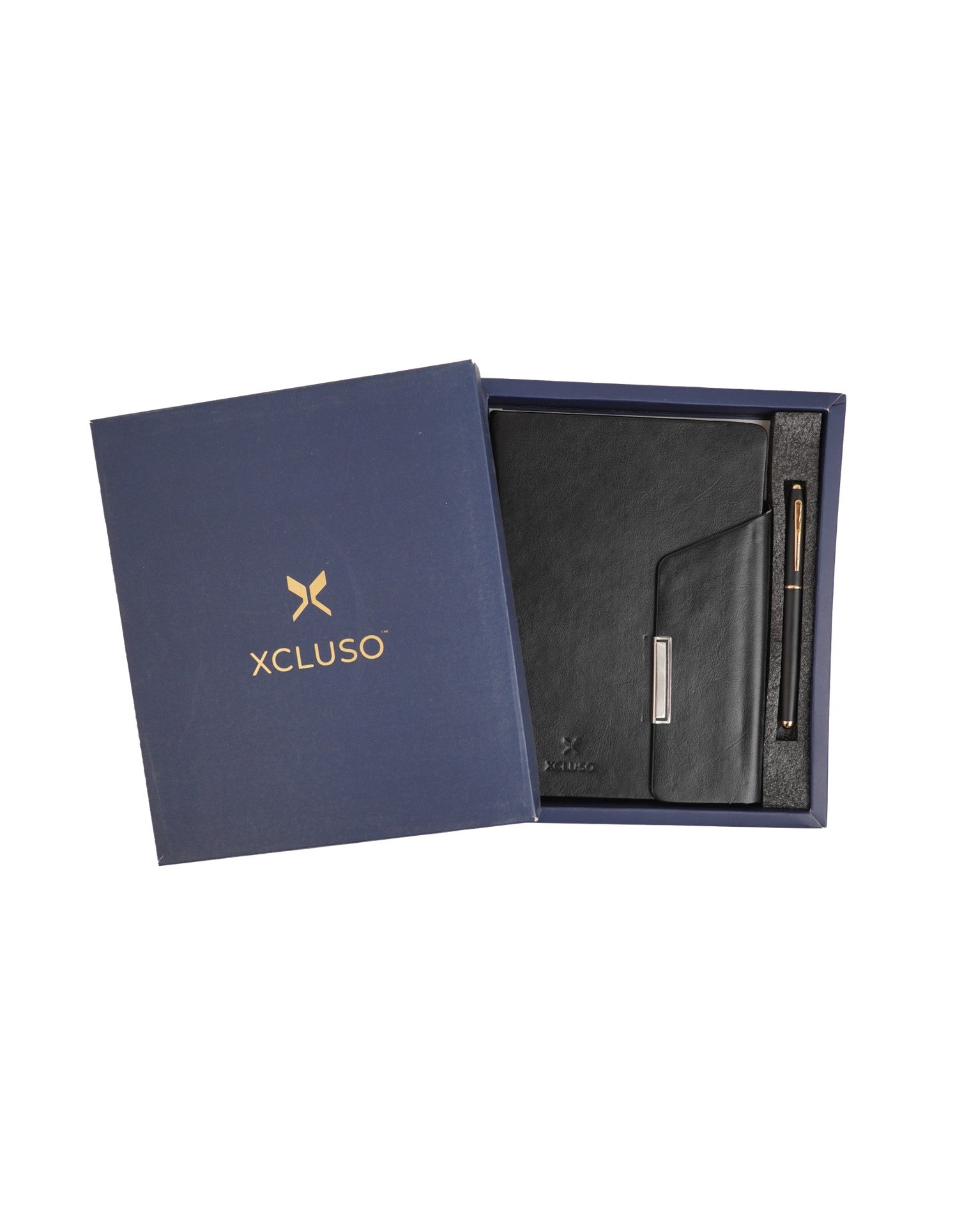 649 Black Diary Pen Gift Combo