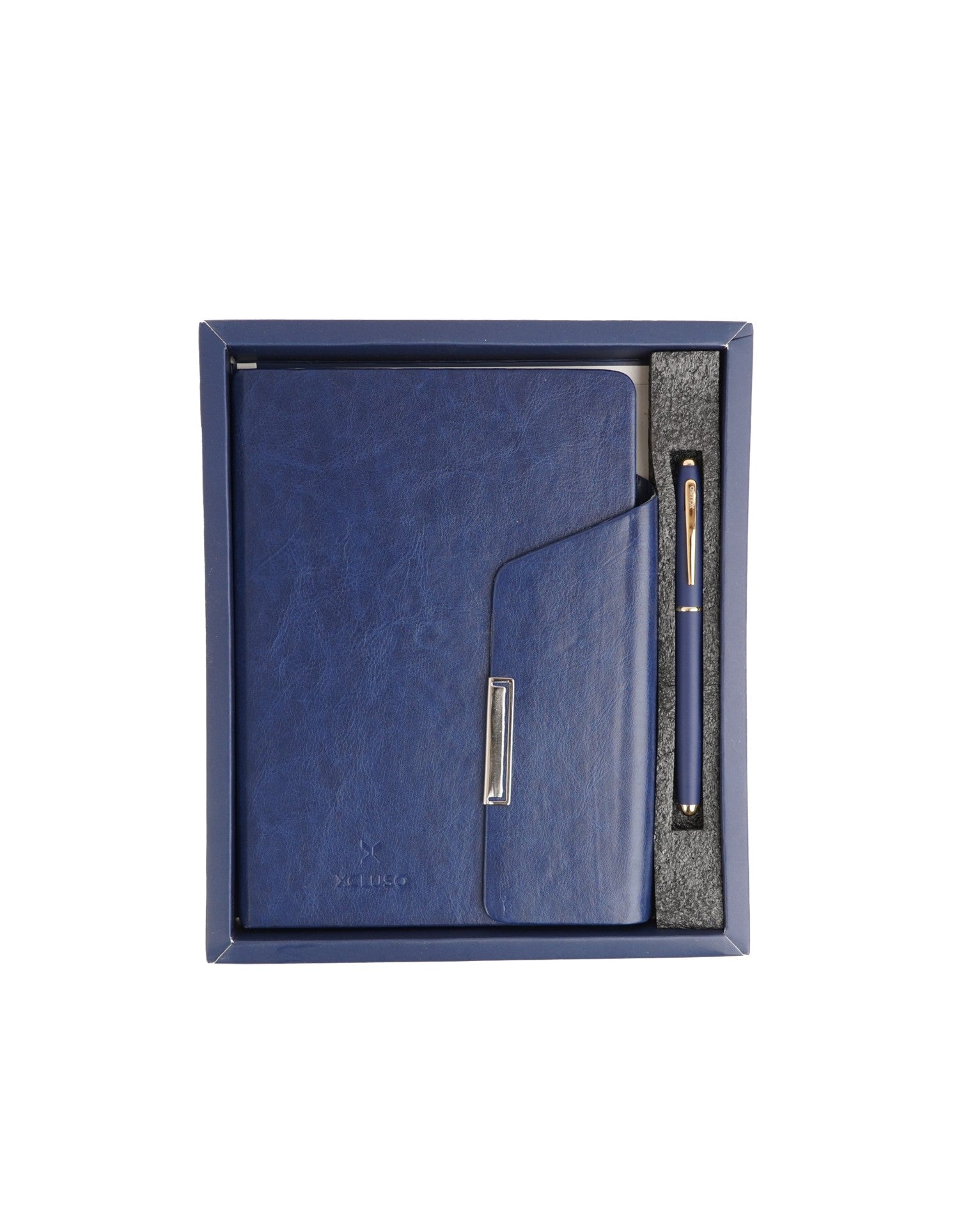 649 Blue Diary Pen Gift Combo