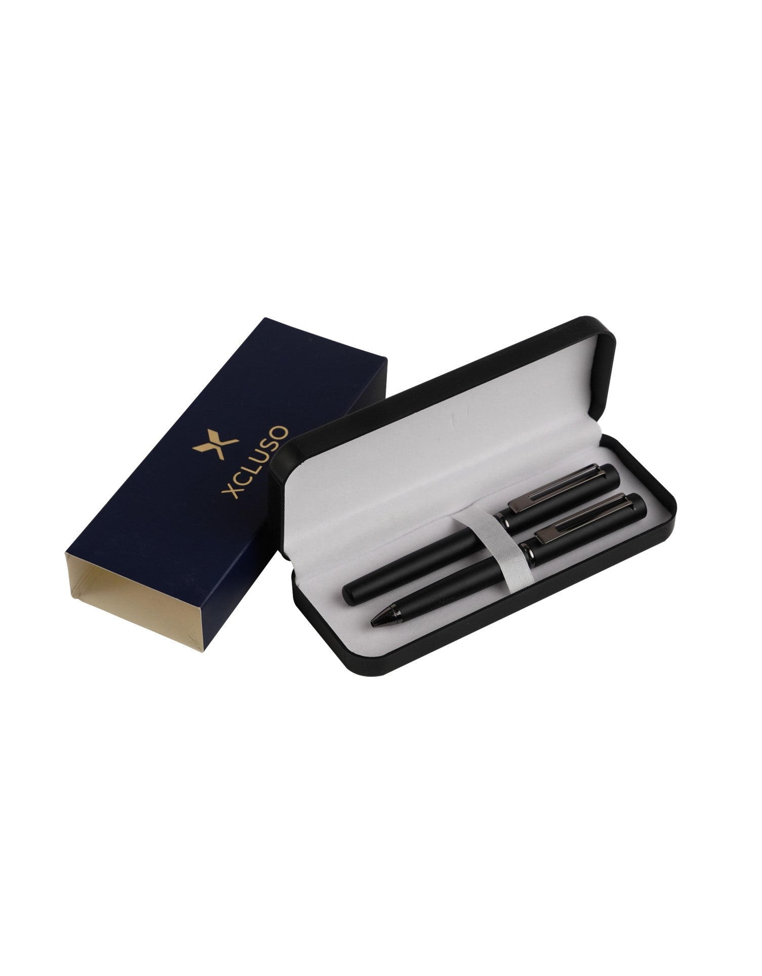 Esthetico-711 Black Ball Pen Roller Pen Giftset