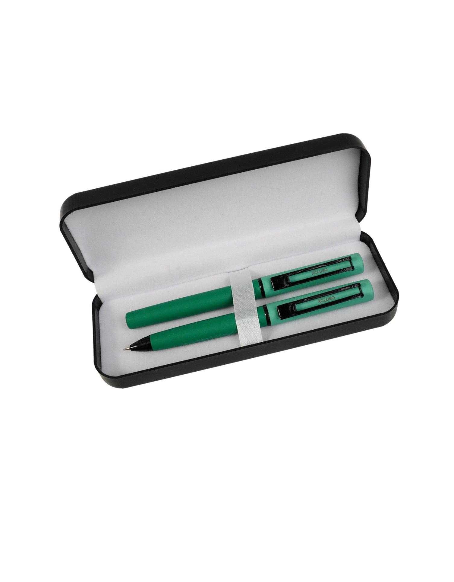 Esthetico-711 Green Ball Pen Roller Pen Giftset