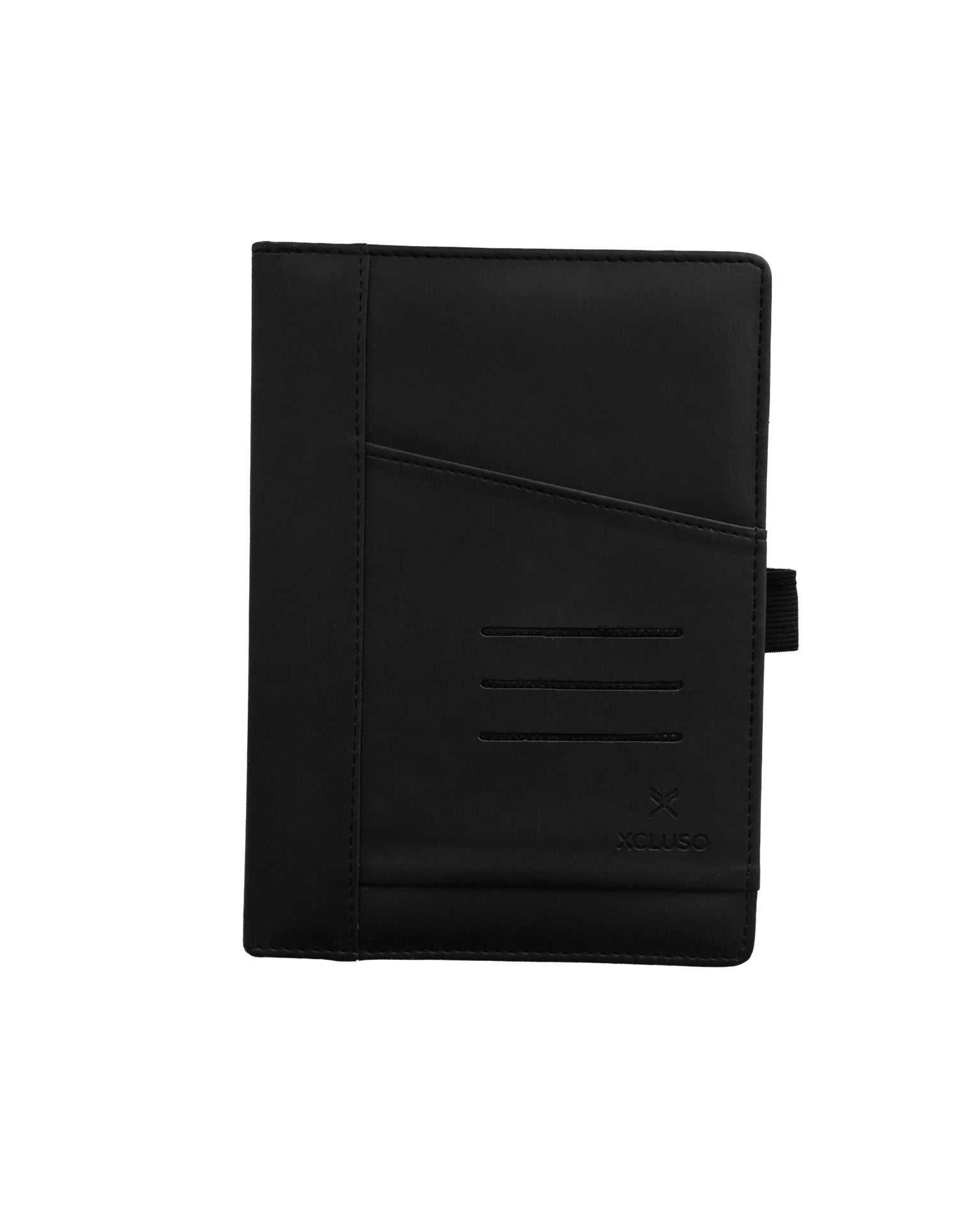 A5 Vegan Leather Mobile Pocket Non Dated Diary - 80 gsm