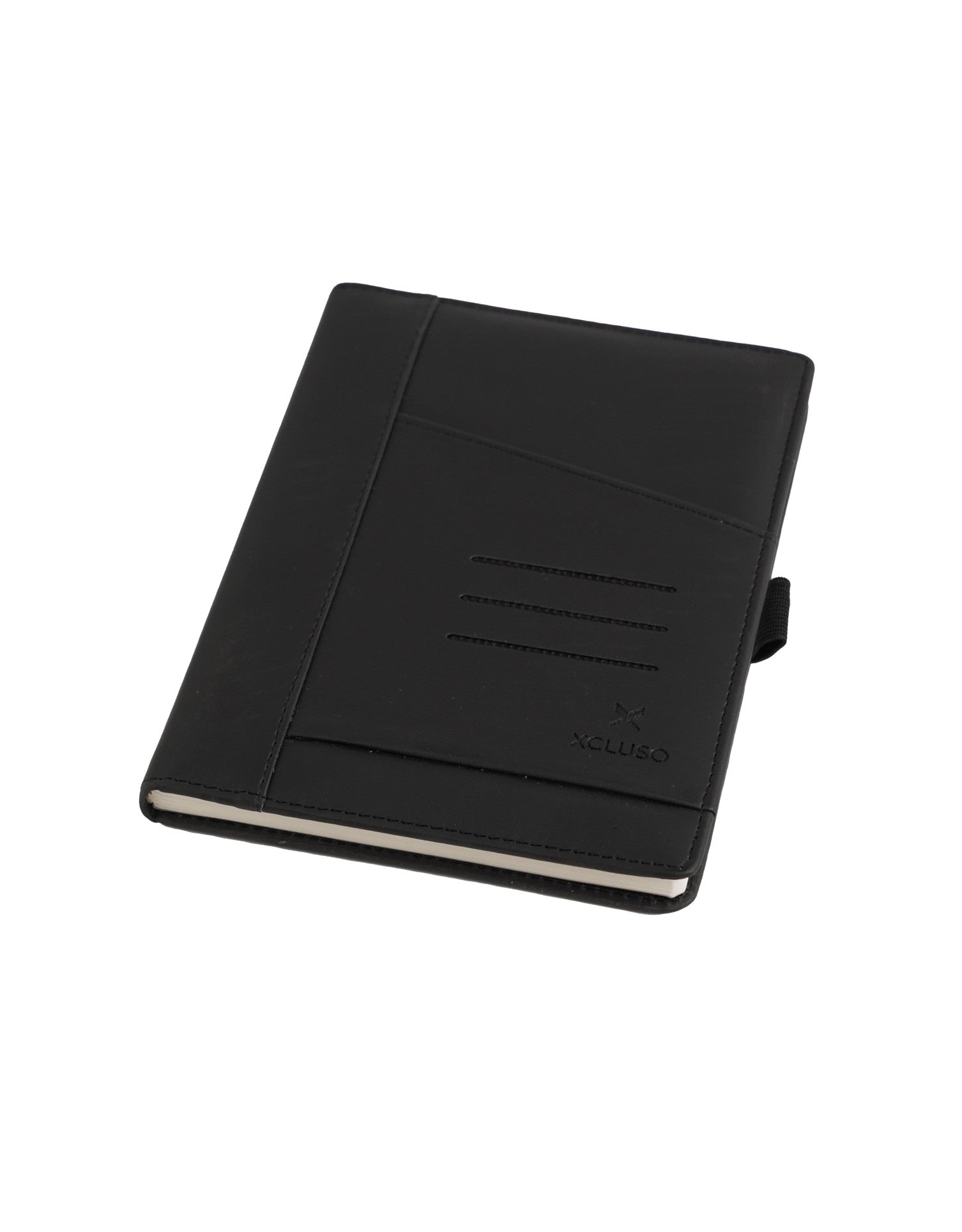 A5 Vegan Leather Mobile Pocket Non Dated Diary - 80 gsm