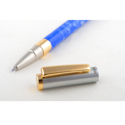 Jenico-103 Blue Marble Roller Pen