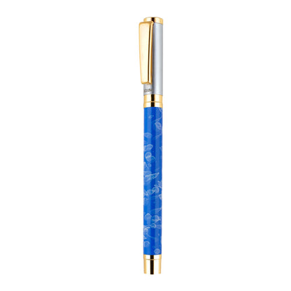 Jenico-103 Blue Marble Roller Pen