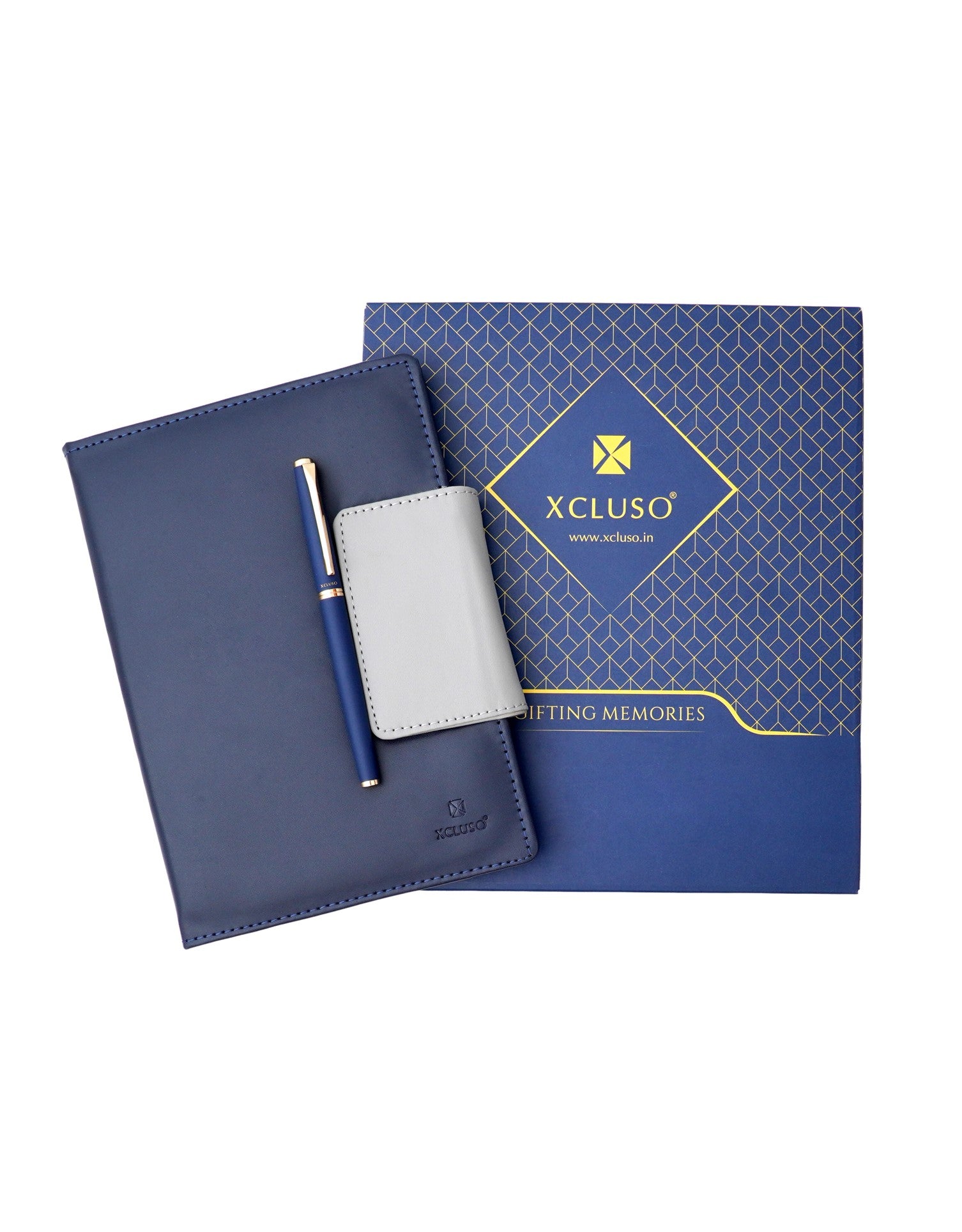 Vegan Diary Pen Gift Combo Blue (X-02)