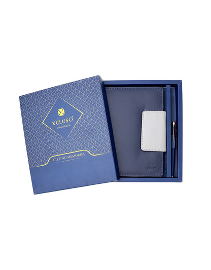 Vegan Diary Pen Gift Combo Blue (X-02)